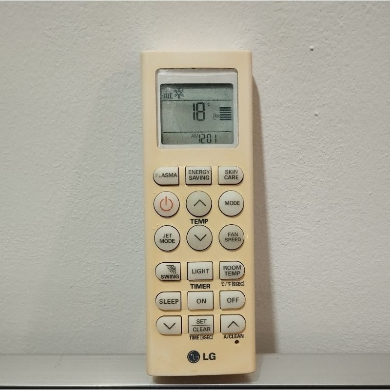 REMOT AC LG Plasma Energy Saving ORIGINAL ASLI