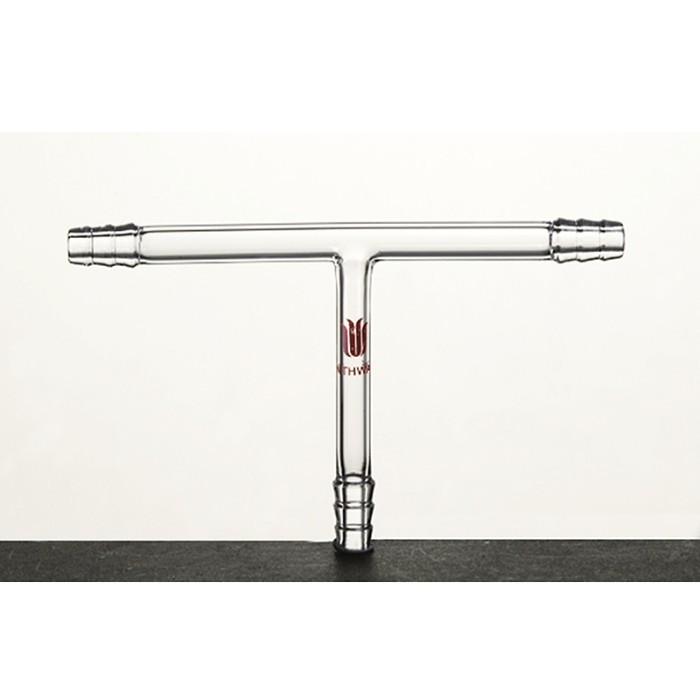 T-SHAPED THREE-WAY CONNECTING PIPE T-SHAPED TEE JOINT TUBE OUTER DIAMETER Φ8MM Φ10MM BOROSILICATE GL