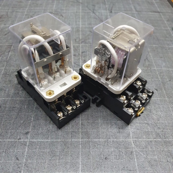 Power Relay Tpdt 3X Spdt 40A 220V Ac Jqx-38F 3Z