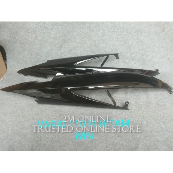 Cover Body Vario 110 Fi Hitam Merk Win 83500-K46-N00 83600-K46-N00 Barang Langka