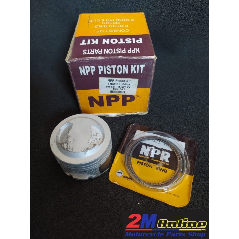 Seher Piston Kit Smash Shogun Xb Dim 54.7 Pen 14 Merk Npp Npr Barang Langka