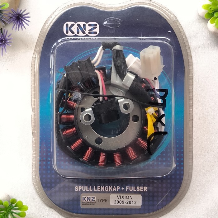 Spul Komplit Pulser Stator Comp Assy Vixion Old 2007 - 2012 3C1 Knz Barang Langka