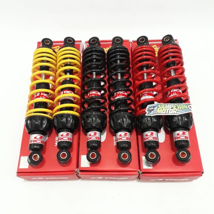 Shock Sok Skok Belakang Rcb A2 Series 320 Mm Merah Hitam Kuning Barang Langka