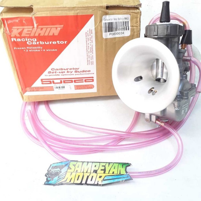 Karburator Karbu Pwk 35 Grade A+ Superflow Super Flow Set Velocity Corong Reamer Tuning Jogja Sudco 