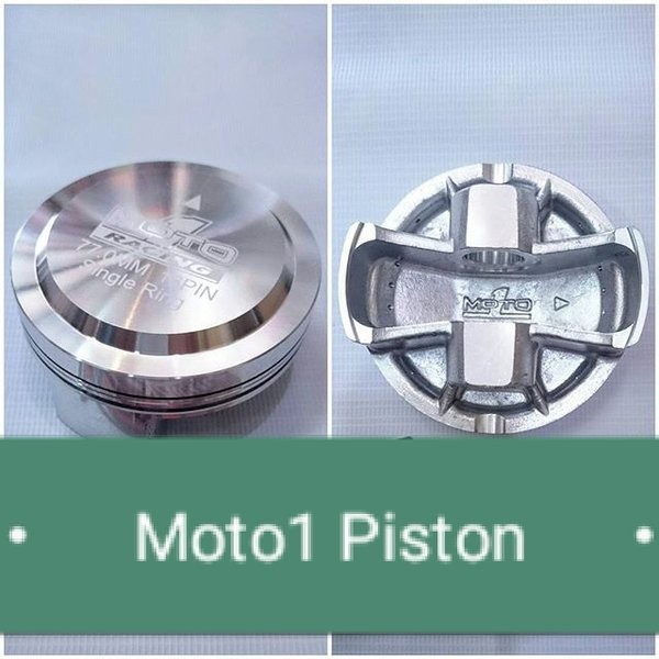 Piston Moto1 Moto 1 Single Double Ring 2 Pen 15 16 Diameter Mm 71 72 73 Racing Mentah Barang Langka