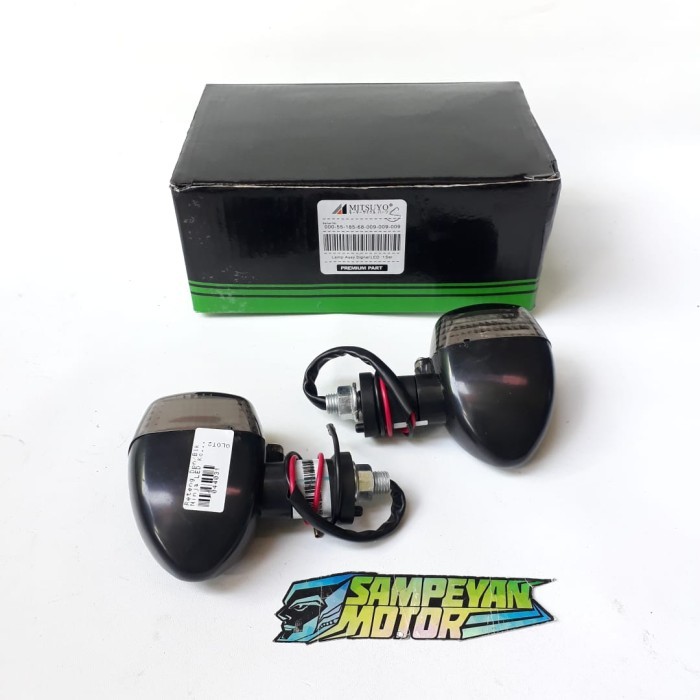 Sein Sen Reteng Depan Belakang Ninja Kaca Smoke Mitsuyo Barang Langka