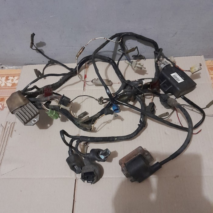 Kabel Body Fullset Cdi Kiprok Koil Ninja Rr Old Original Copotan Barang Langka