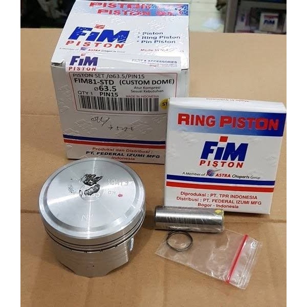 Original Piston Fim Fim81 Pen 15 Bahan Mentah Diameter 63.5 64 64.5 65 63.5Mm 64Mm 64.5Mm 65Mm Tiger