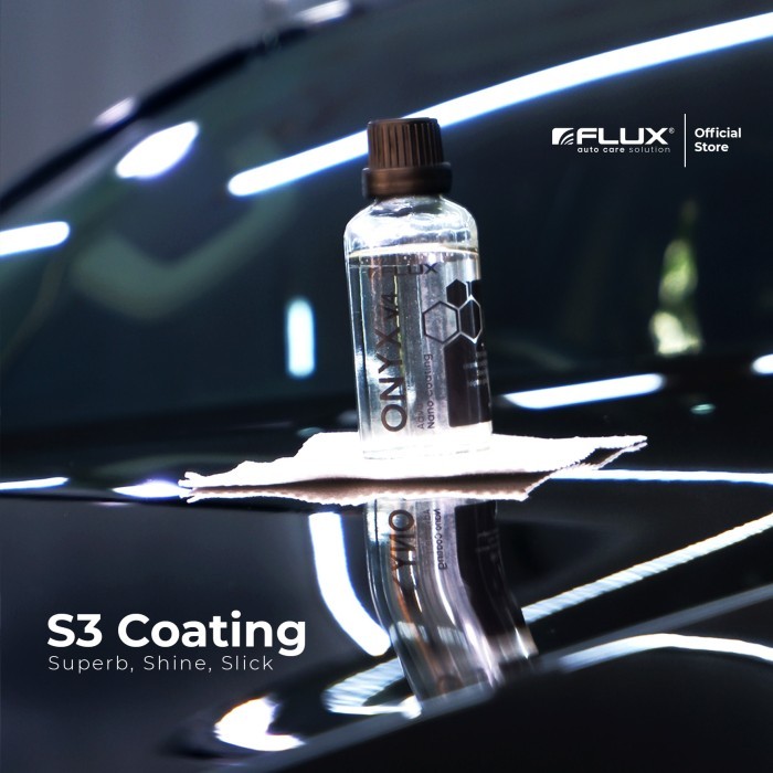 READY COATING MOBIL MOTOR FLUX ONYX V4 NANO CERAMIC COATING UP TO 3 TAHUN 