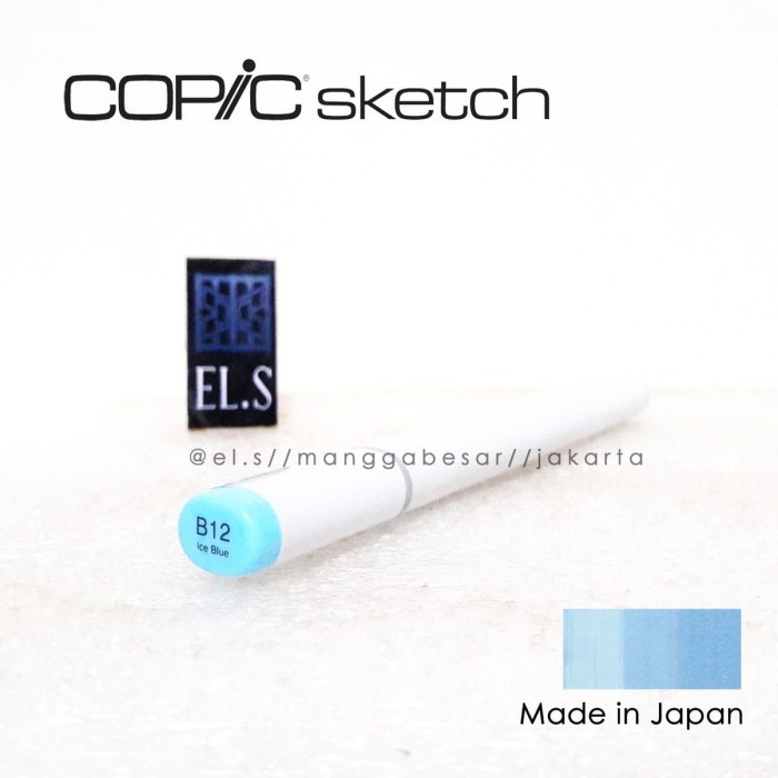

TERBARU! Copic Sketch Marker B12 ( CSM )