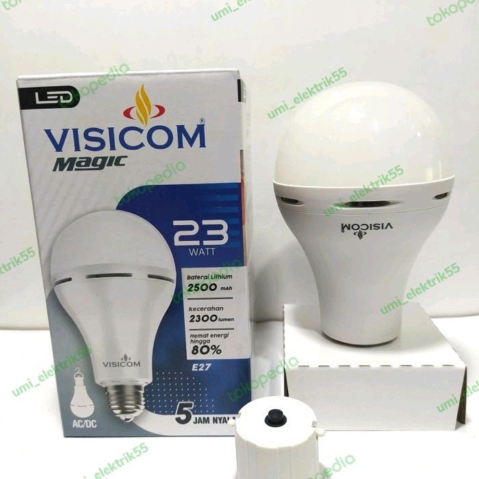 Lampu Led Emergency Visicom/Lampu Megic Visicom 12W, 18W, 23W Terbaru