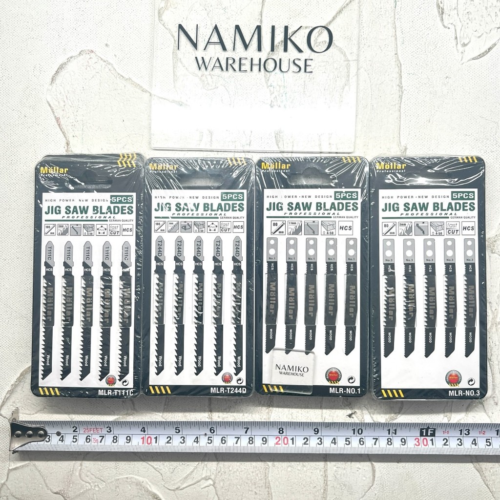 MOLLAR mata jigsaw gergaji triplek kayu set