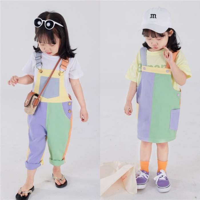 Celana Kodok Anak Cewek Dress Kodok Anak Cewek Colorful
