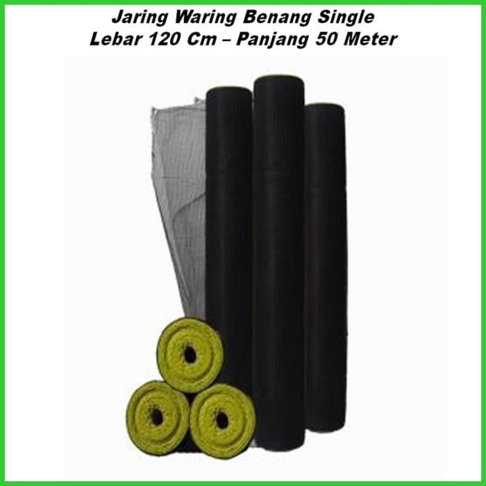 Jaring Waring Ikan Lebar 120Cm - 1 Rol.50M