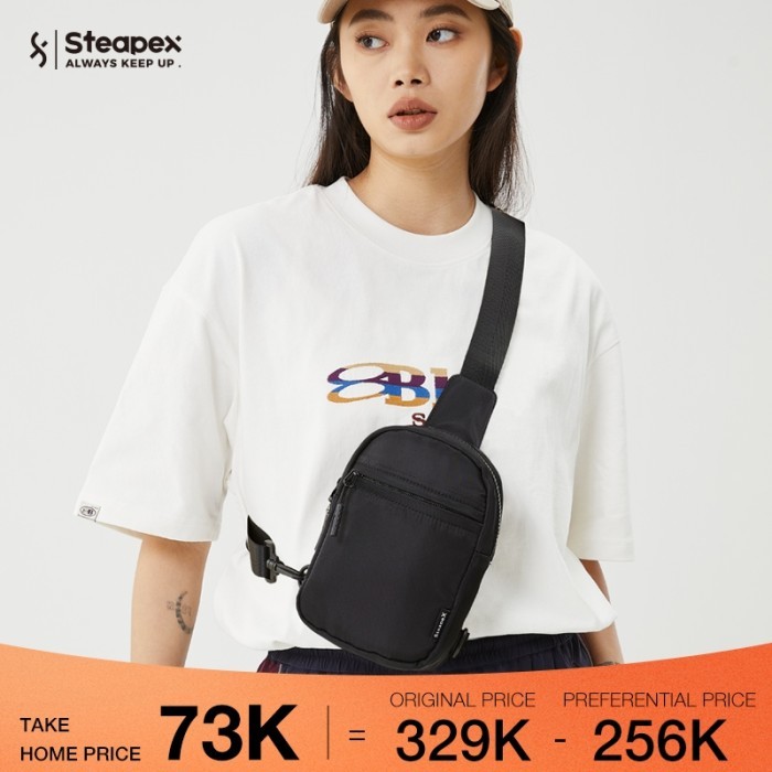 

TERLARIS STEAPEX TAS HP TAS PRIA WANITA SELEMPANG OLAHRAG NYLON DADA TAS DOMPET KOIN PONSEL TAHAN