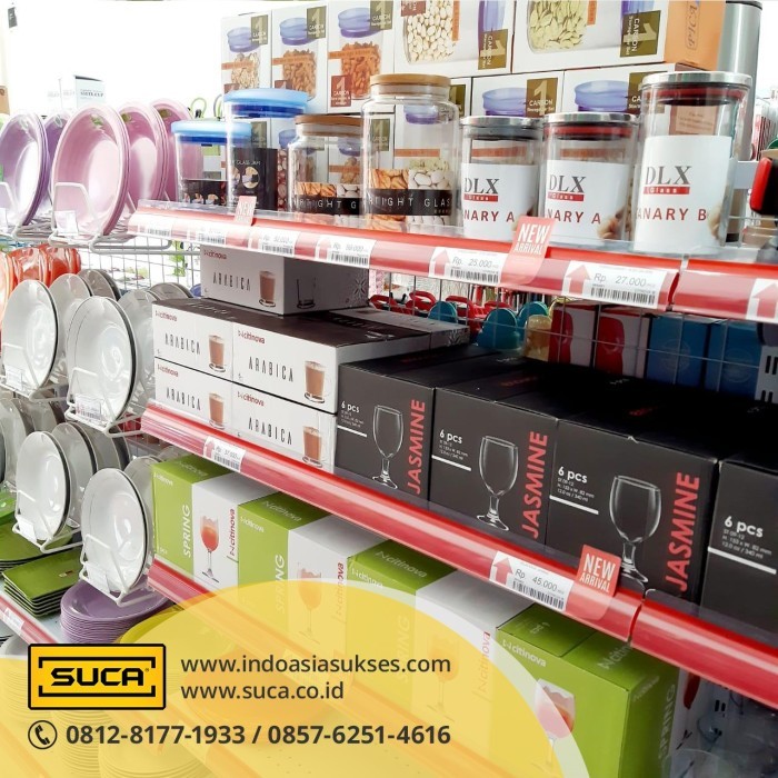 RAK GONDOLA / RAK MINIMARKET DUA SISI 1.5M X 90 X 35 X 8+2 SHELVING
