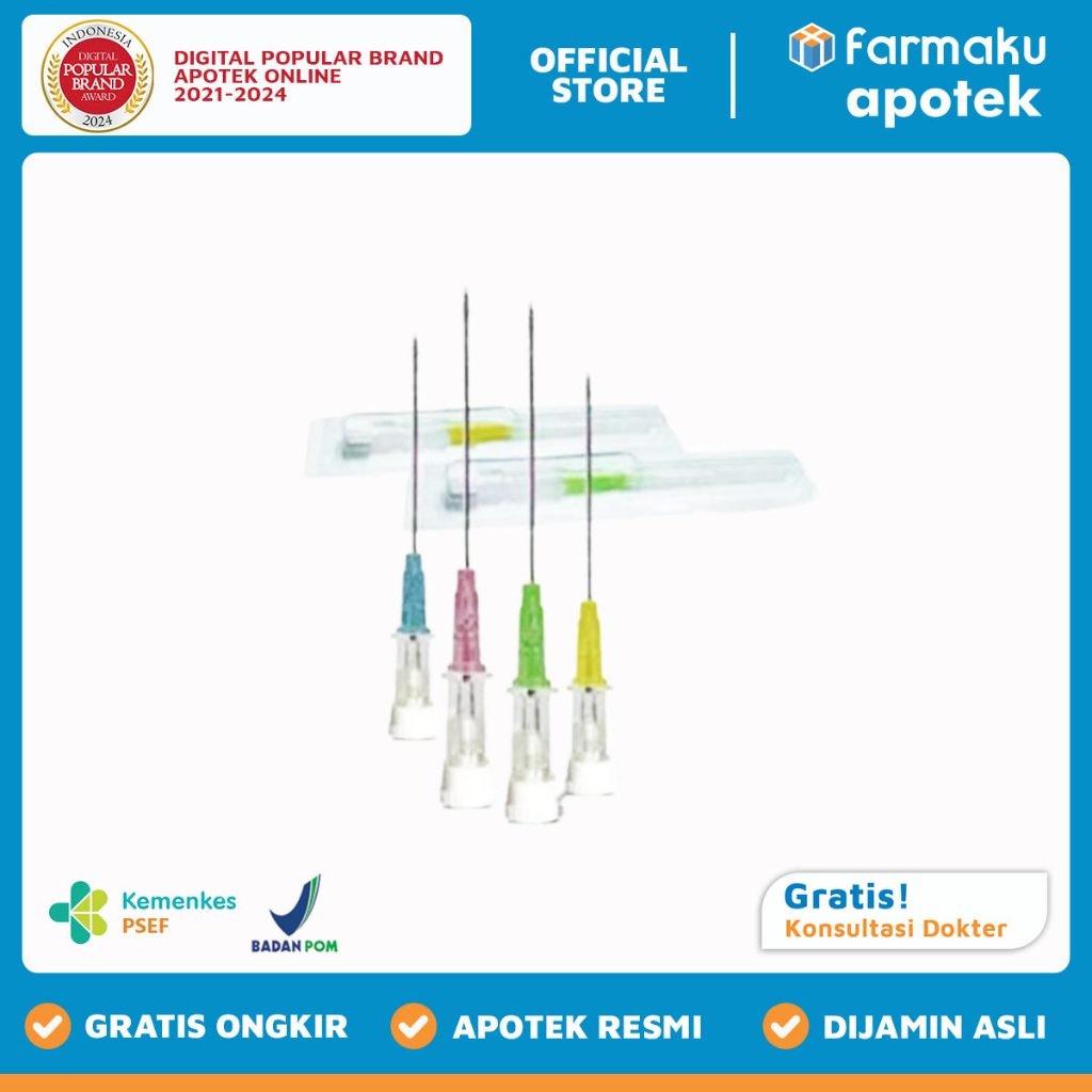 Onemed Inflo IV Catheter Jarum Infus 16G - TMG