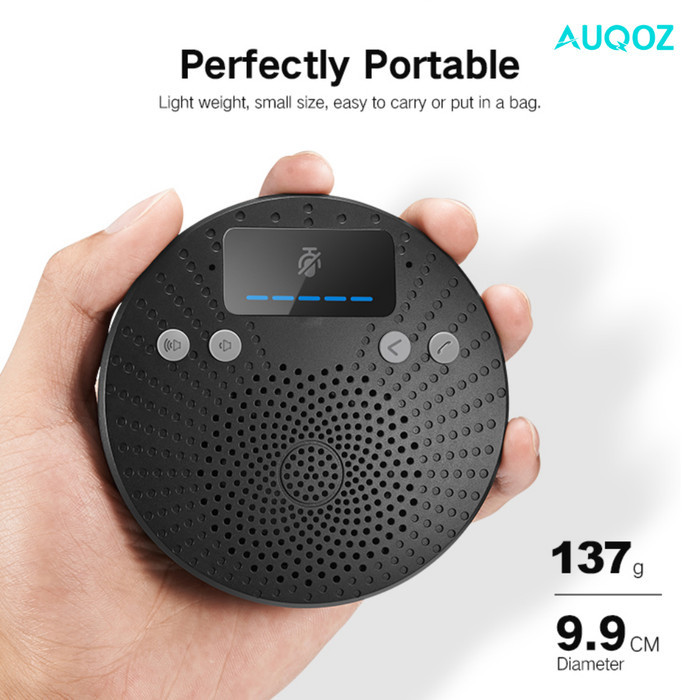 Auqoz True Ai Bluetooth Speaker + Conference Mic Meeting Speakerphone