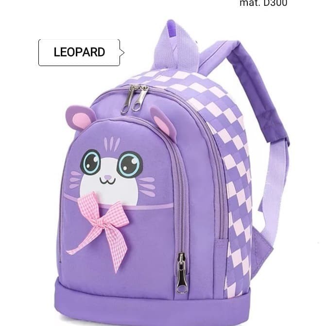 Tas Anak Perempuan Sekolah TK Paud - Ungu