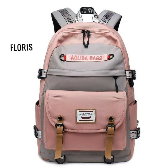 Tas Backpack Perempuan Tas Ransel Wanita Aolida Bags