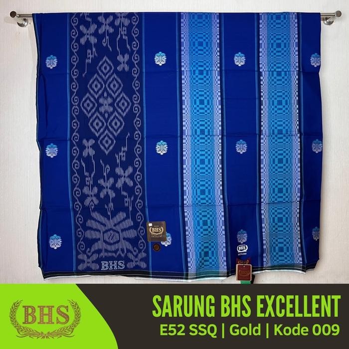 Sarung Bhs Excellent Ssq Songket Gold Motif E52 Ssq Songket [Garansi Original] Asli 100%