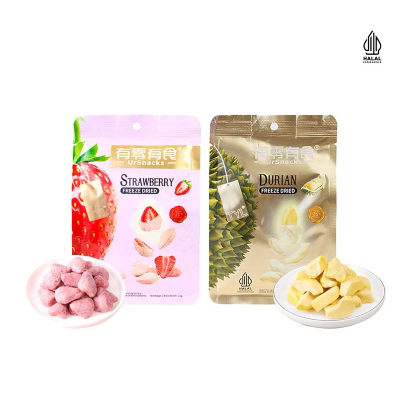 

Halal Urna Bundling Ii 2 Pa Freeze Dried Eripi Trawberry Durian