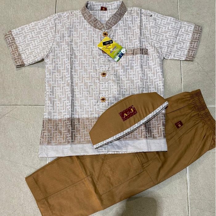 SETELAN KOKO ANAK OXSA ALJAMI TERBARU LENGAN PENDEK / SETELAN KOKO ANAK LENGAN PENDEK / KOKO ANAK