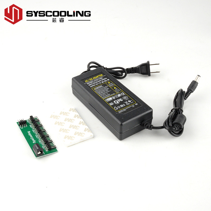 12V5A power adapter notebook water cooling kit water pump fan independent power supply