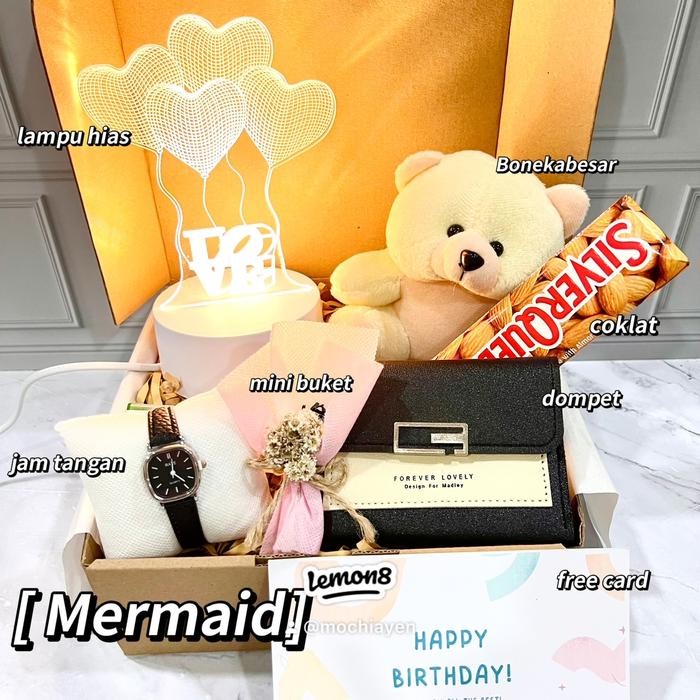 

[Boneka1] Kado Hampers Gift Box Hadiah Perempuan Wanita Cewek Cewe Hari Raya Birthday Ulang Tahun