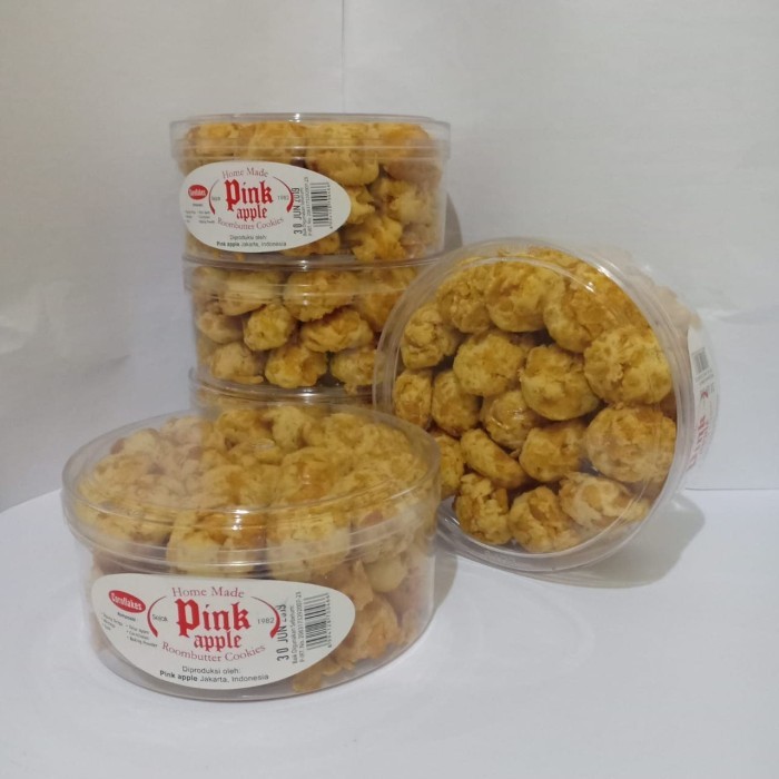 

Kue Kering Pink Apple Nastar - Kastengel 600 Gram Terlaris