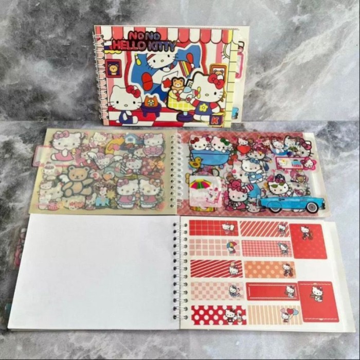 

Buku Stiker Sanrio Sticker Book Binder Souvenir