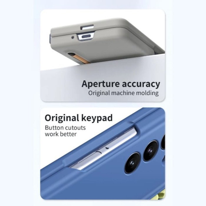 Case Samsung Z Fold 5-SLIM CASE WITH NEW S PEN-Casing Samsung Z Fold 5