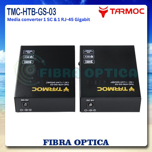 Promo Tarmoc Tmc-Htb-Gs-03 Media Converter 1Fo 1Lan Gigabit Htb Gs03