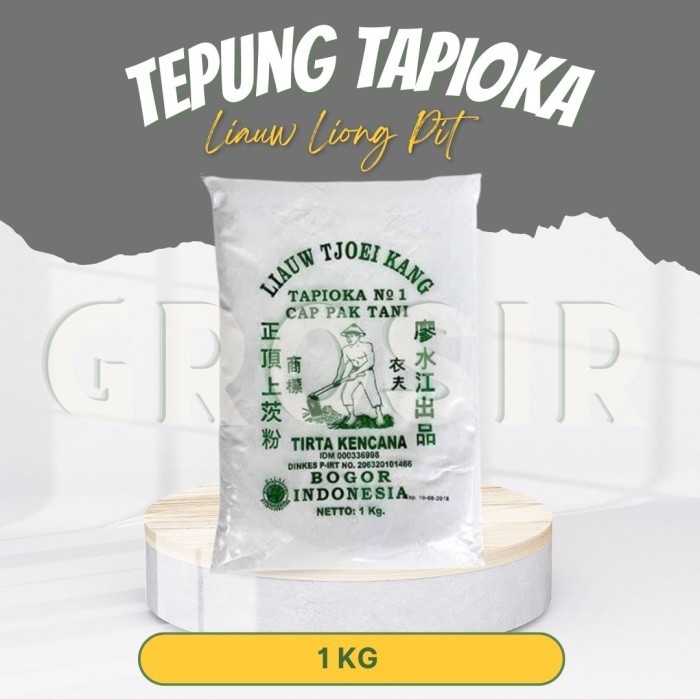 

TERBARU! Tepung Instan / Sagu Tani / Tepung Tapioka / Liauw Liong Pit 1 KG