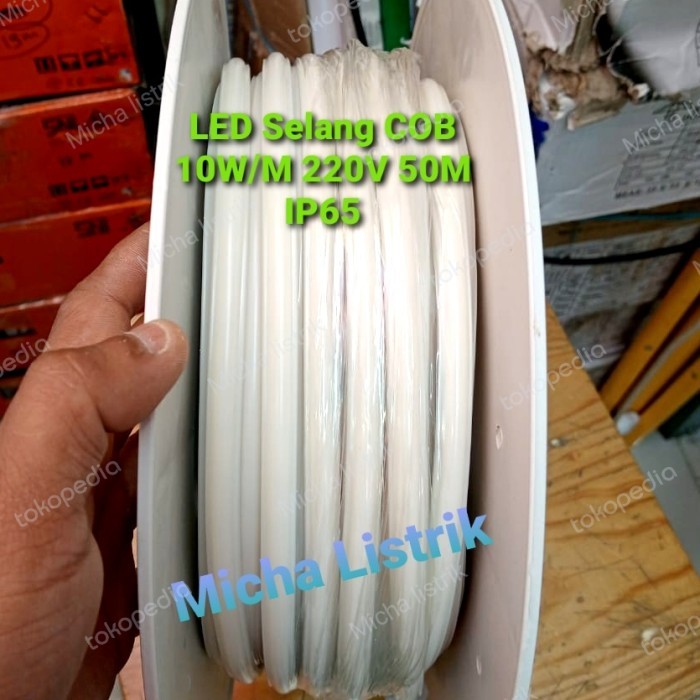 LED Selang YIMAI COB 10W/M Outdoor/ Strip Light COB 10W 220V 50M