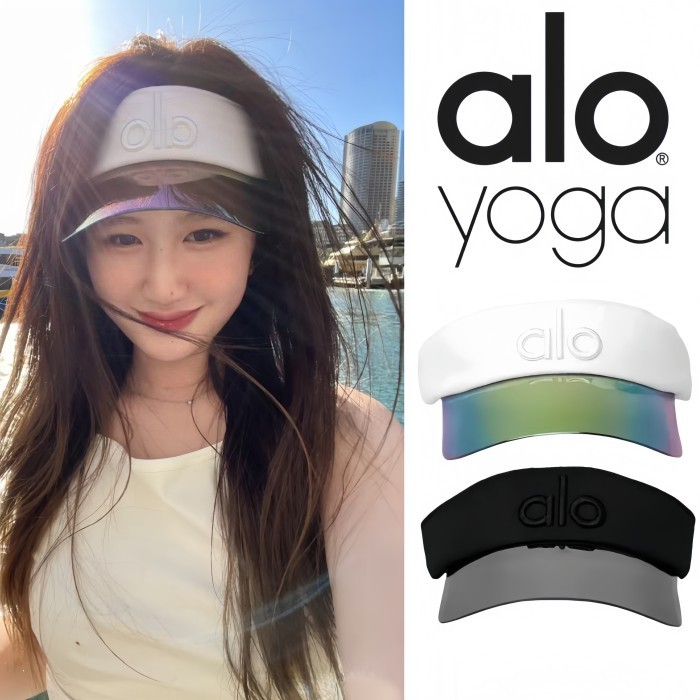 COD100% Original ALO YOGA Topi pelindung sinar matahari wanita Topi olahraga wanita