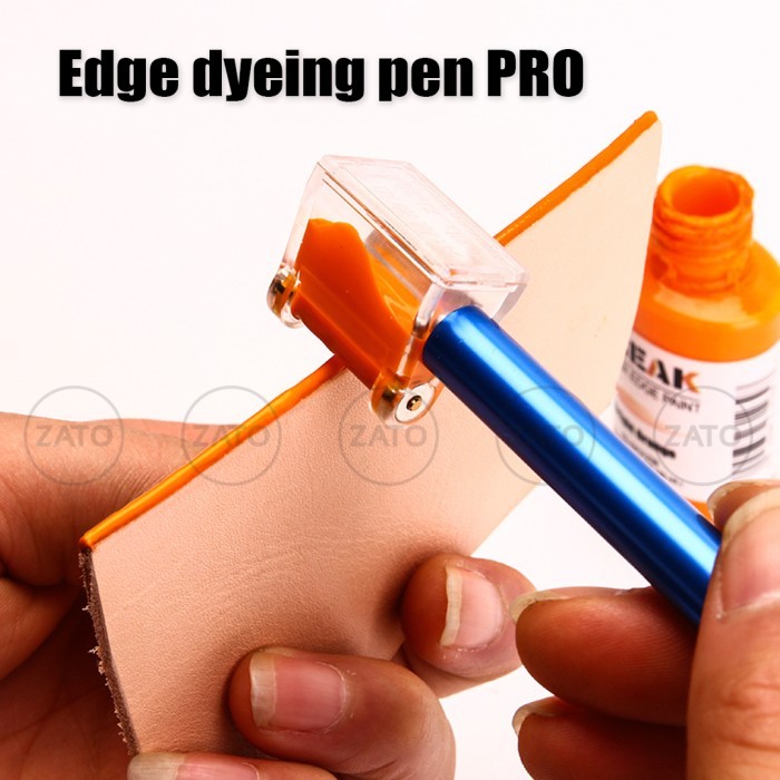 

HOT SALE! Edge dyeing pen PRO ( roller pen ) leather tools