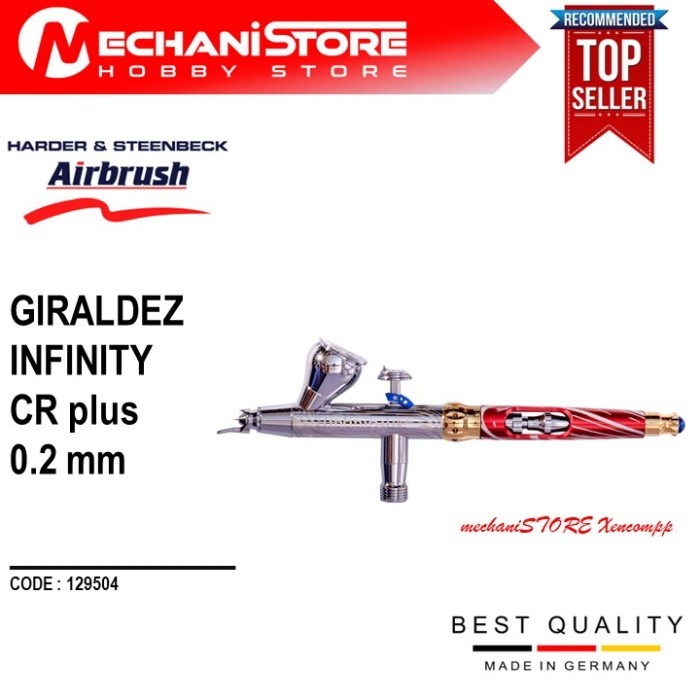 

TERLARIS! AIRBRUSH HARDER & STEENBECK GIRALDEZ INFINITY CRplus 0.2mm