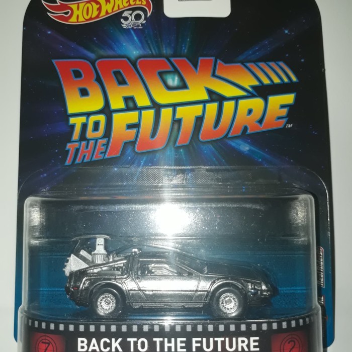 HOT SALE Hot Wheels Hotwheels Retro Back to The Future Time Machine 2