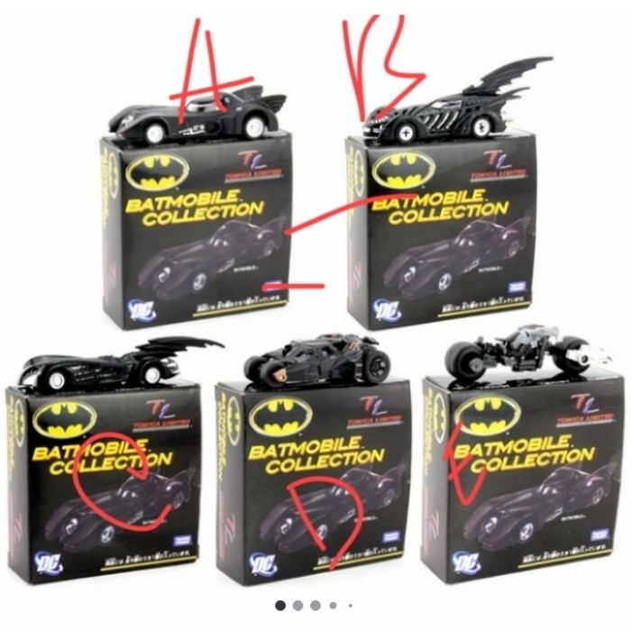 Tomica Limited Batmobile Collection Mobil Batman Keluaran Tomica