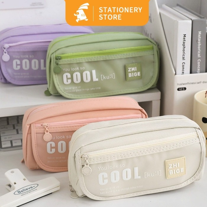 

TERLARIS! Kotak Pensil/Pencil Case/Tempat pensil warna 3 lapis kapasitas besar