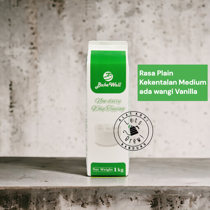 

Bake Wall Non Dairy Whipping Cream 1LT / Whipping Cream Bakewall