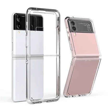 terbaru  new case for samsung z flip 6 fold 6 magsafe doff magnetic / clear hard case / ring