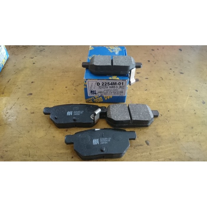 Kampas Rem Belakang / Brake Shoe New Vios / Yaris S Merk Mk Kashiyama