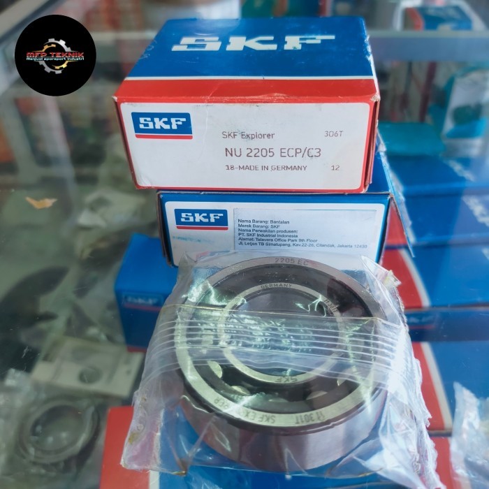 Bearing Skf Nu 2205 Ecp/C3 Original Nu 2205