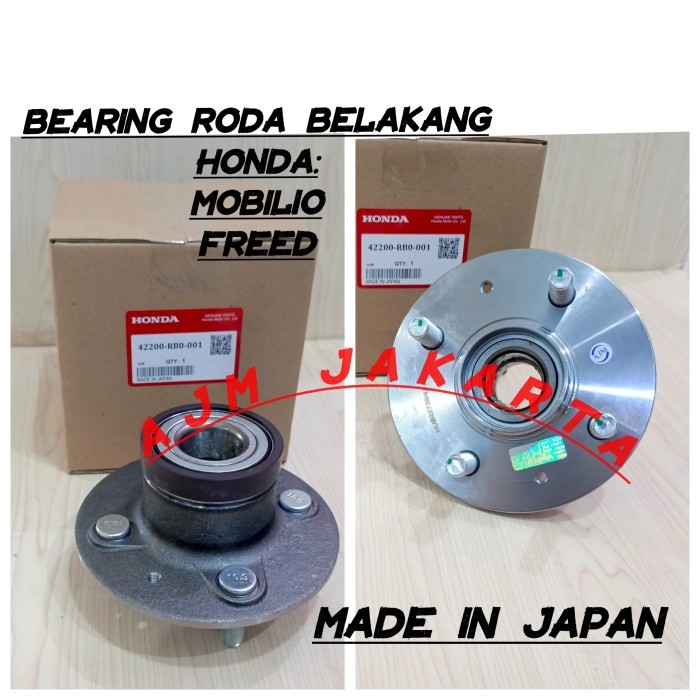 Bearing Laher Roda Belakang Mobilio Freed Original Japan