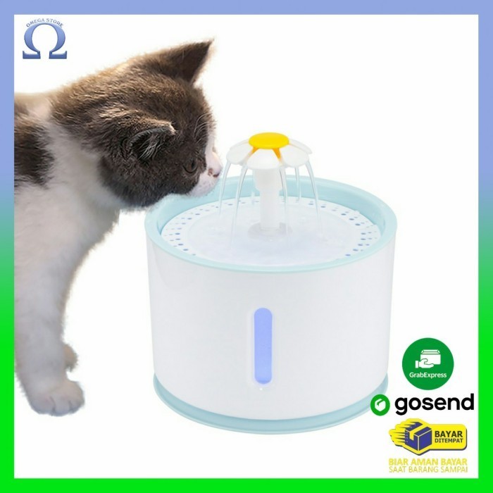 

Taffware Water Dispenser Fountain Tempat Minum Anjing Kucing 2.4 Liter Original Dan Terpercaya