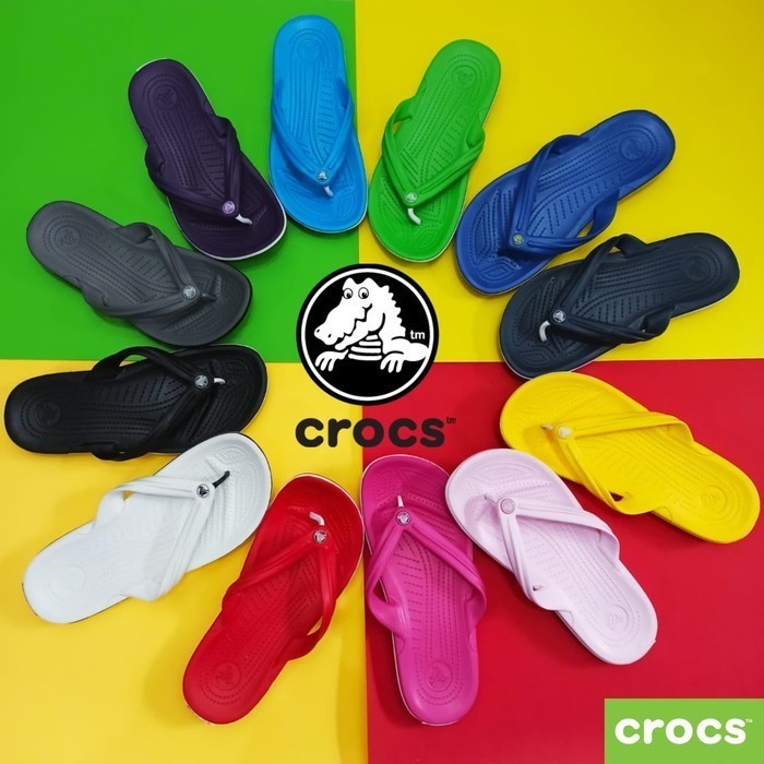 Sandal Pria / Sandal Jepit / Crocs Jepit / Crocs Bandflip / Crocs Pria