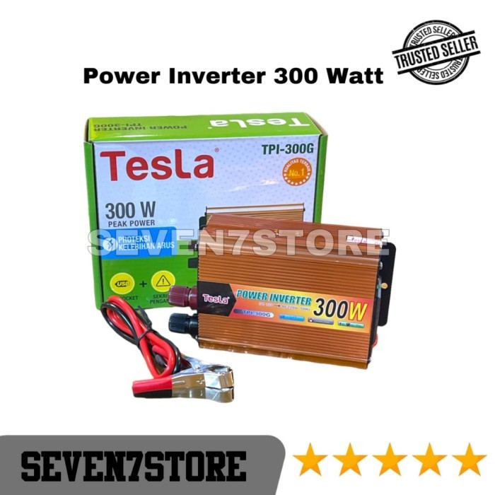 Power Inverter Dc To Ac 300 Watt 300 Wat Tesla Tpi 300G