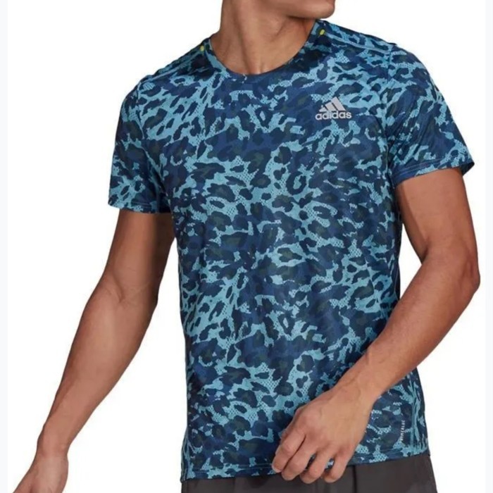 Terbaru Kaos Jersey Adidas Running Run Runners Lari Pelari Gym Fitness Training Outdoor Original